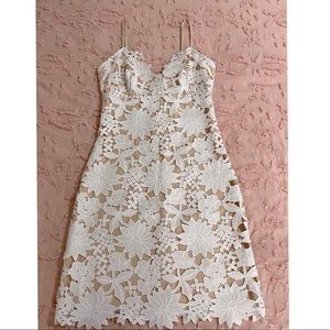 White floral dress